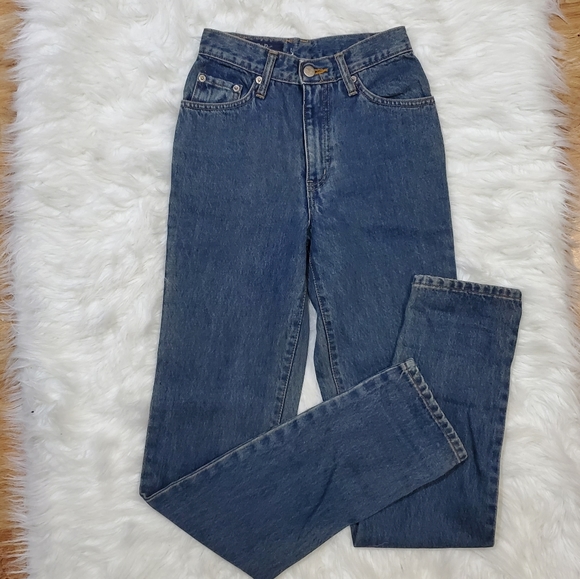 Vintage wash high waist mom jeans - Picture 4 of 9